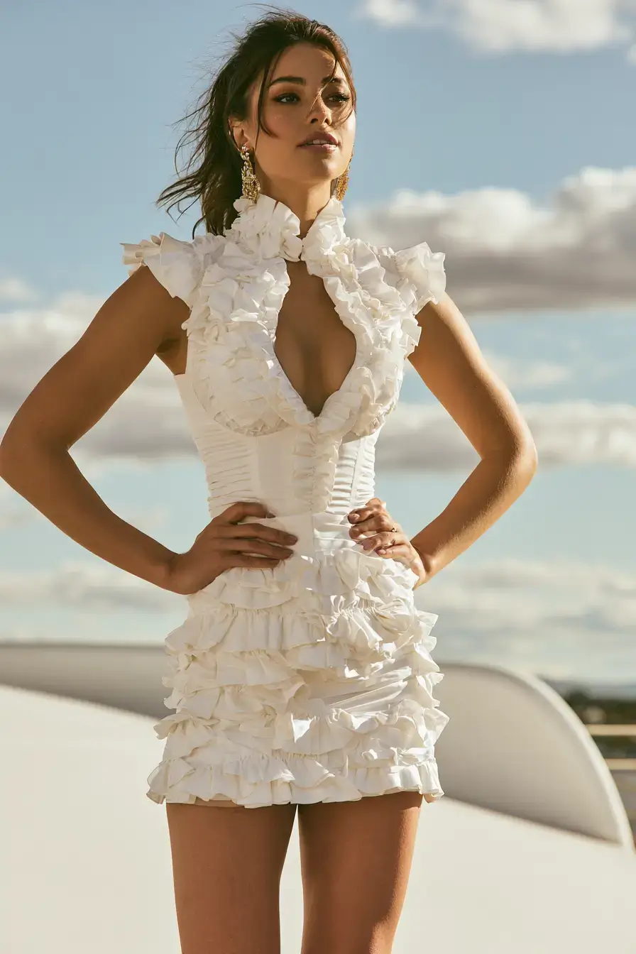 27 Trendy Mini Wedding Dresses for a Fashion Forward Wedding