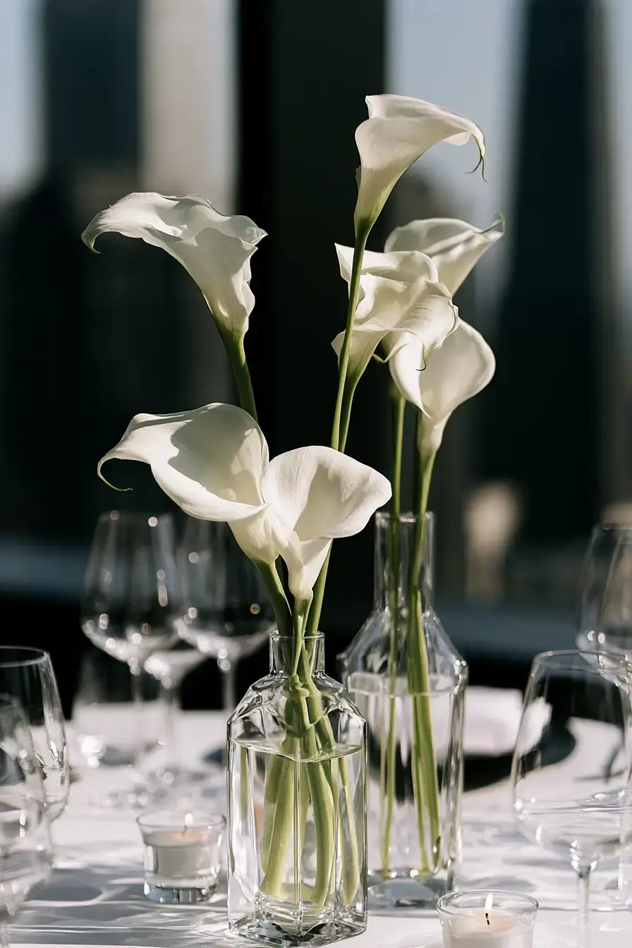 27 Gorgeous Bud Vase Wedding Centerpieces for Timeless Elegance