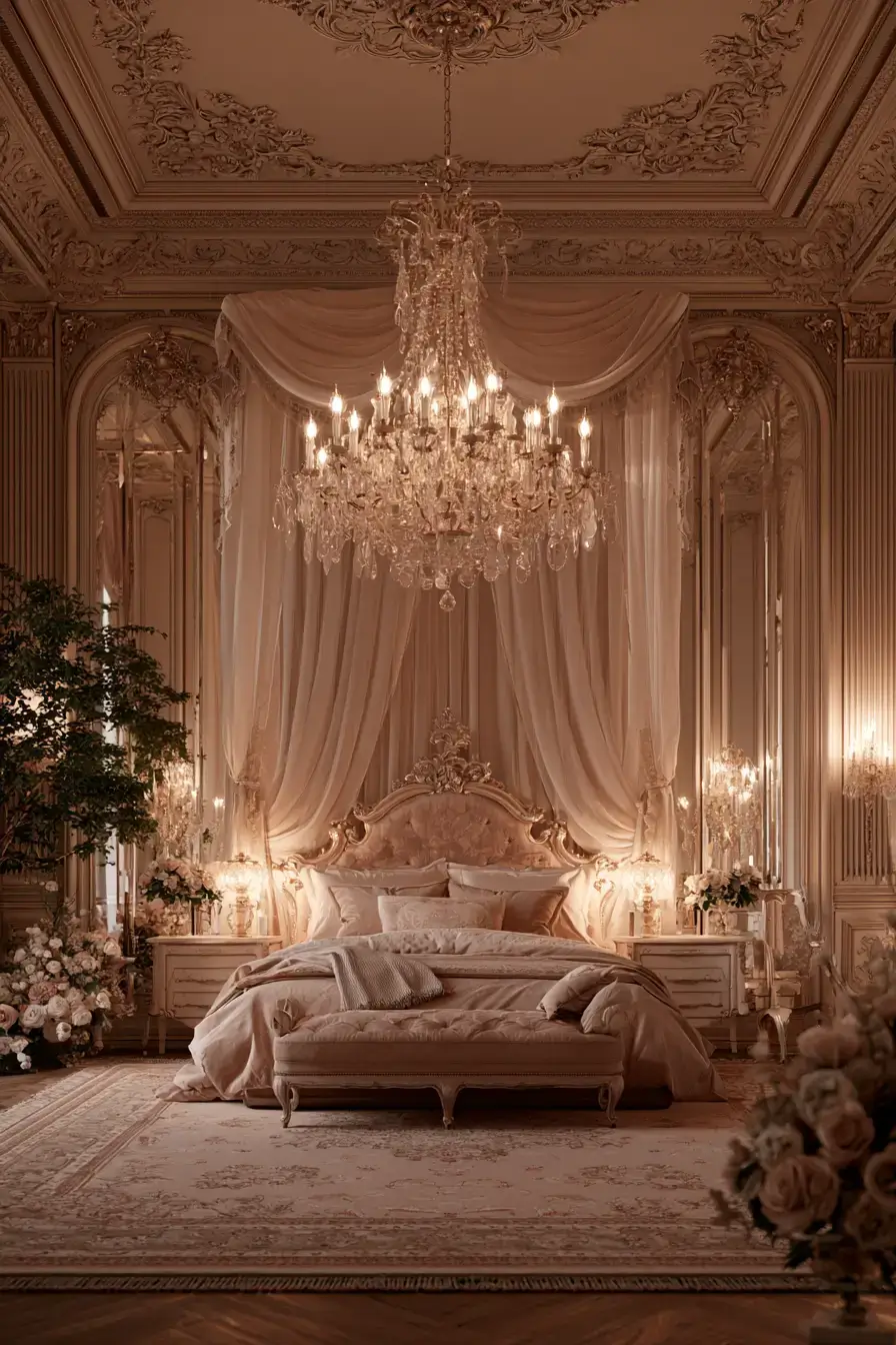 27 Timeless Fantasy Royal Bedroom Ideas for Classic Elegance