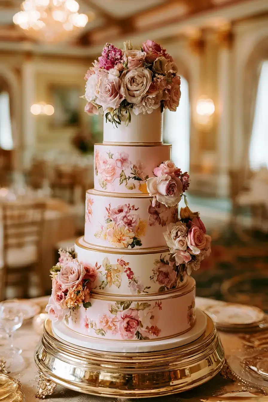 27 Stunning 4 Tier Wedding Cake Ideas for Every Wedding Style