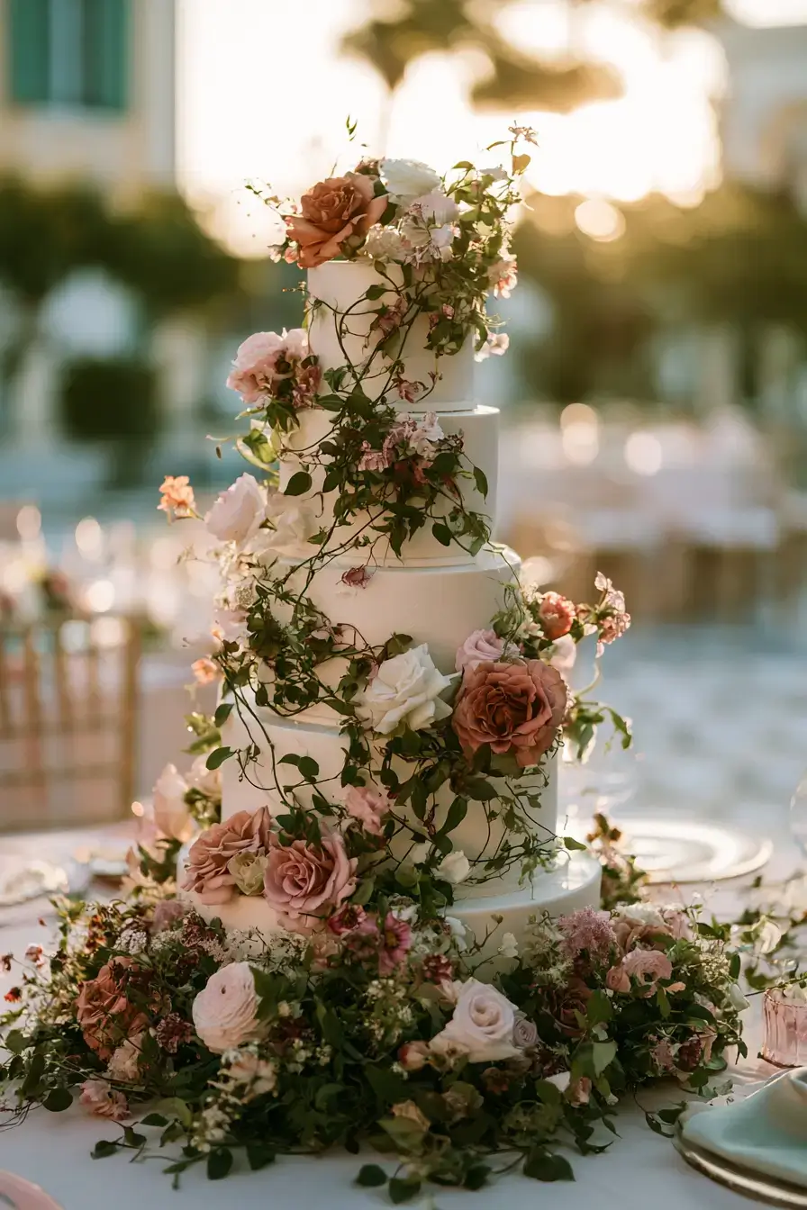 27 Stunning 4 Tier Wedding Cake Ideas for Every Wedding Style