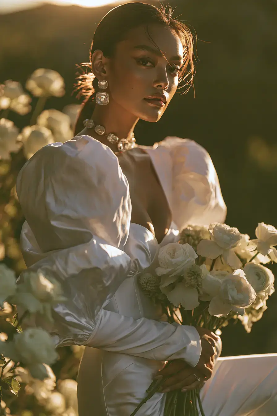 27 Elegant Satin Wedding Dresses with Sleeves for Your Dream Wedding