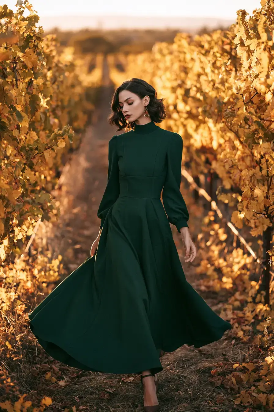 27 Beautiful October Wedding Guest Dress Outfits You'll Love