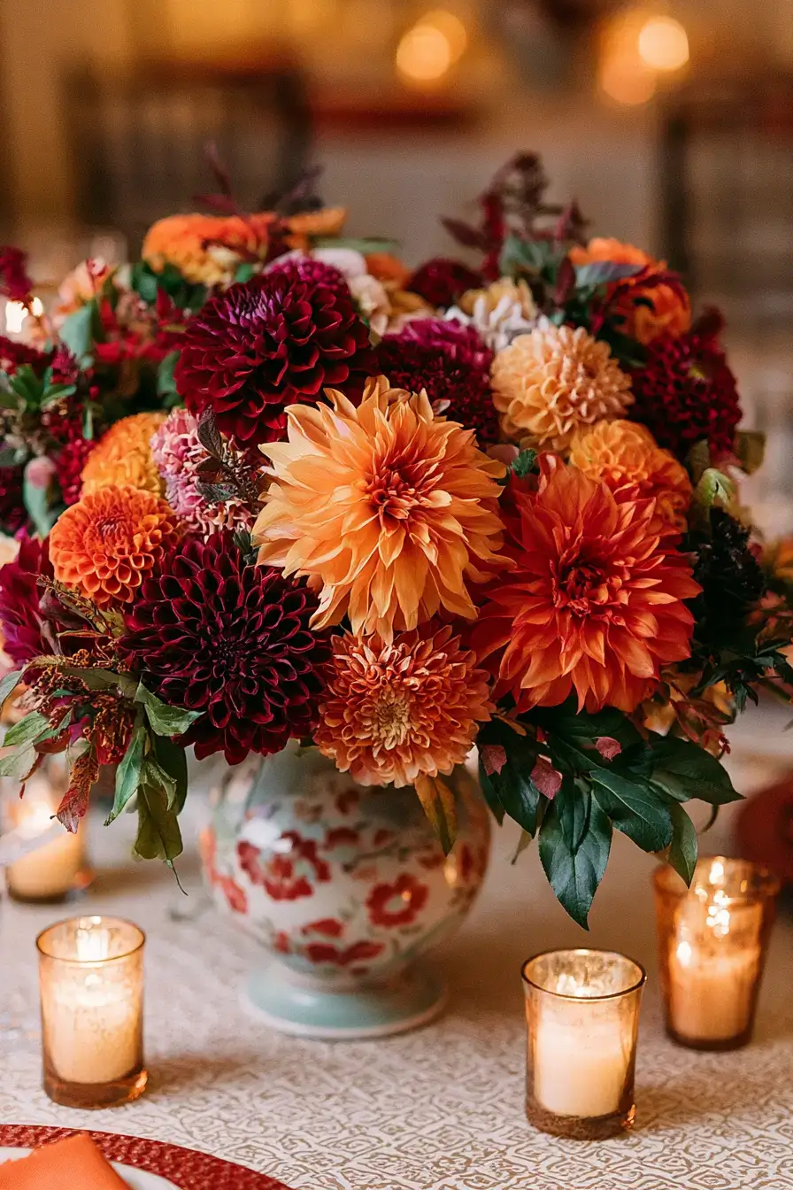 27 Stunning Fall Wedding Centerpieces for Every Wedding Style