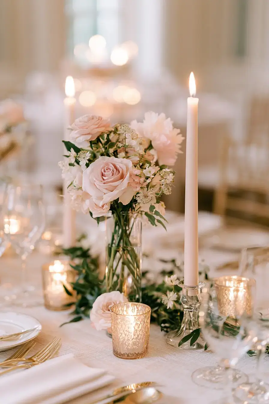 27 Gorgeous Bud Vase Wedding Centerpieces for Timeless Elegance
