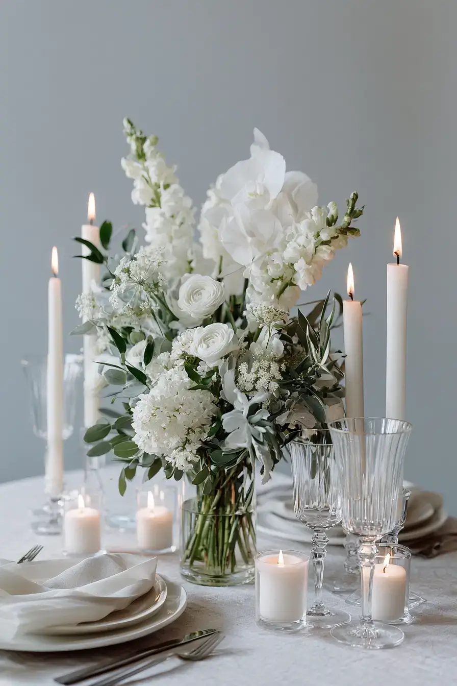 27 Christmas Wedding Centerpieces That Will Make Your Reception Magical