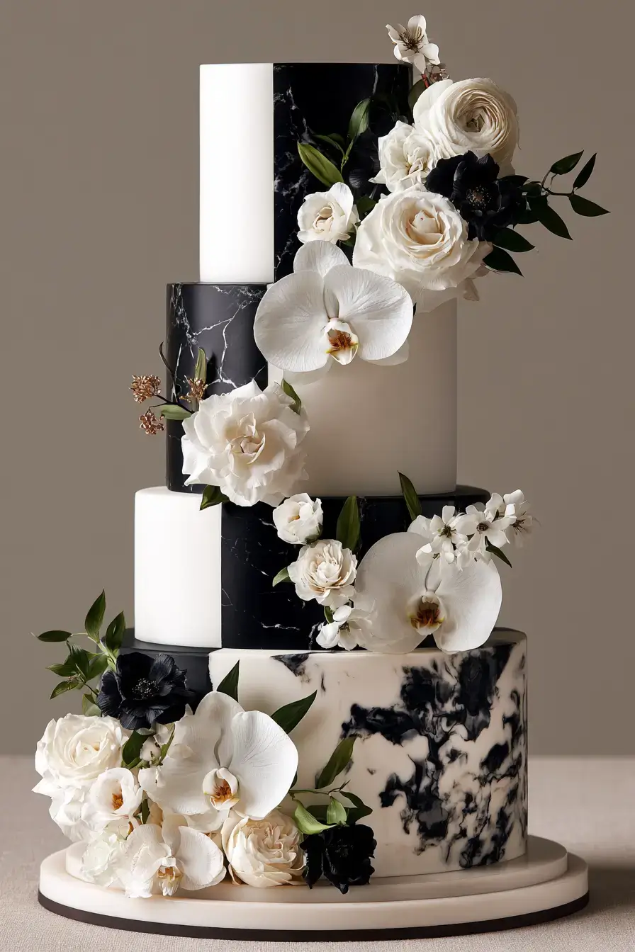 27 Stunning 4 Tier Wedding Cake Ideas for Every Wedding Style