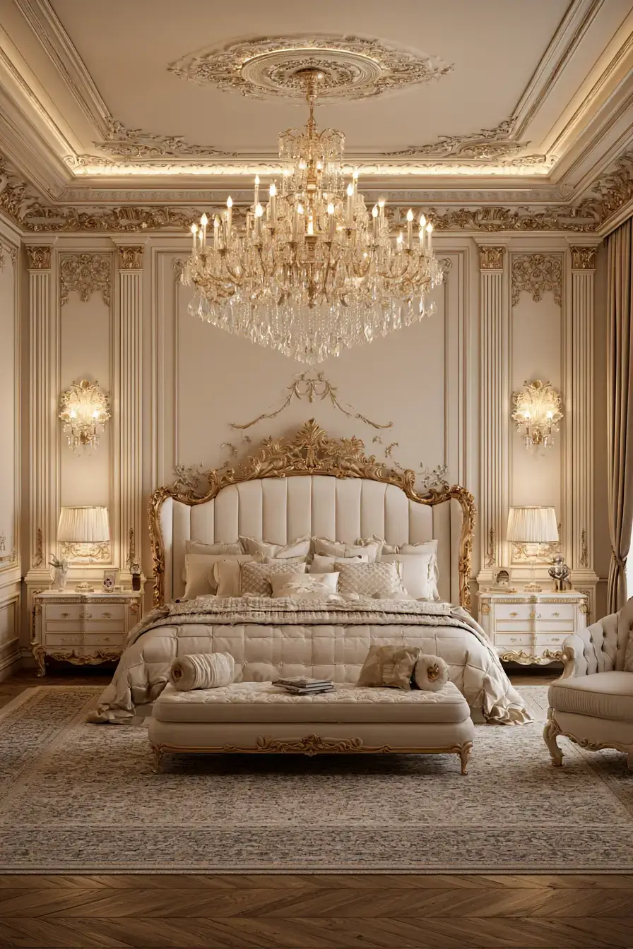27 Timeless Fantasy Royal Bedroom Ideas for Classic Elegance