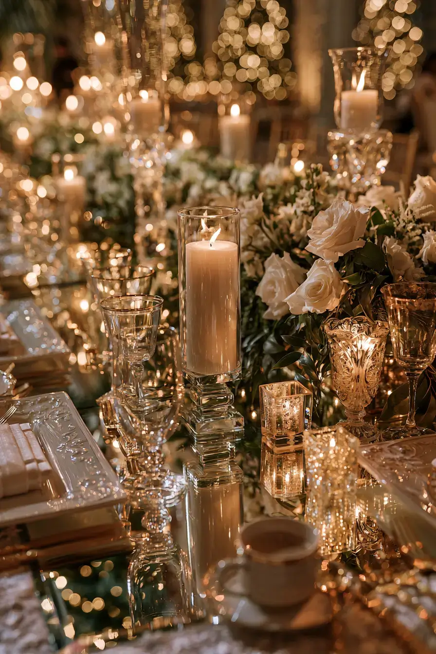 27 Christmas Wedding Centerpieces That Will Make Your Reception Magical