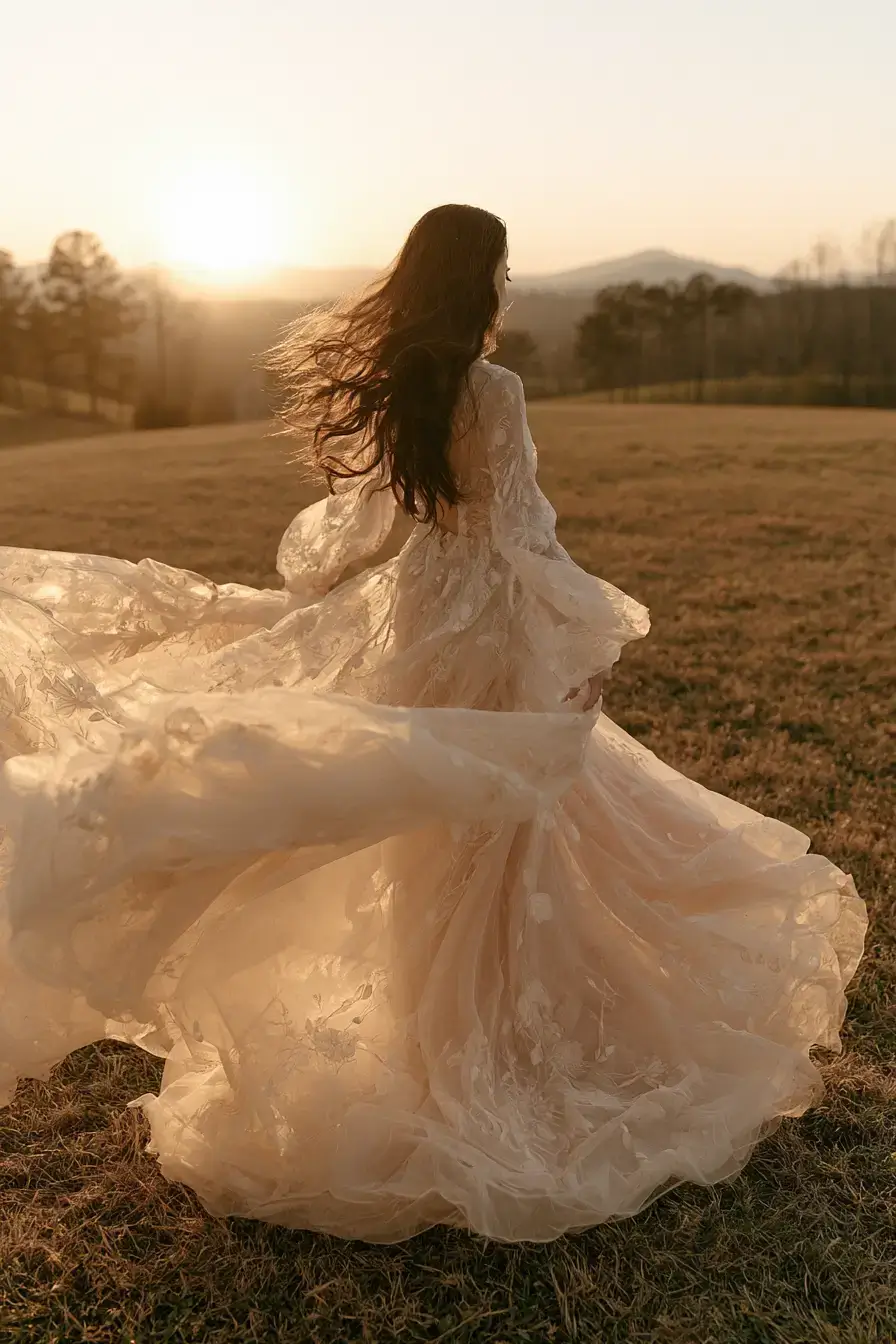27 Gorgeous Bohemian Wedding Dresses to Inspire Your Big Day