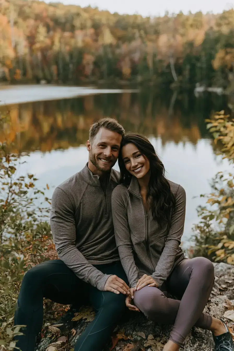 27 Romantic Fall Engagement Outfit Ideas for Couples