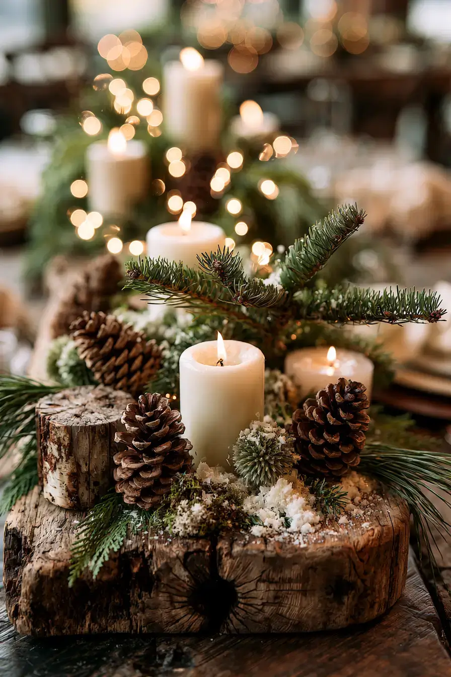 27 Christmas Wedding Centerpieces That Will Make Your Reception Magical