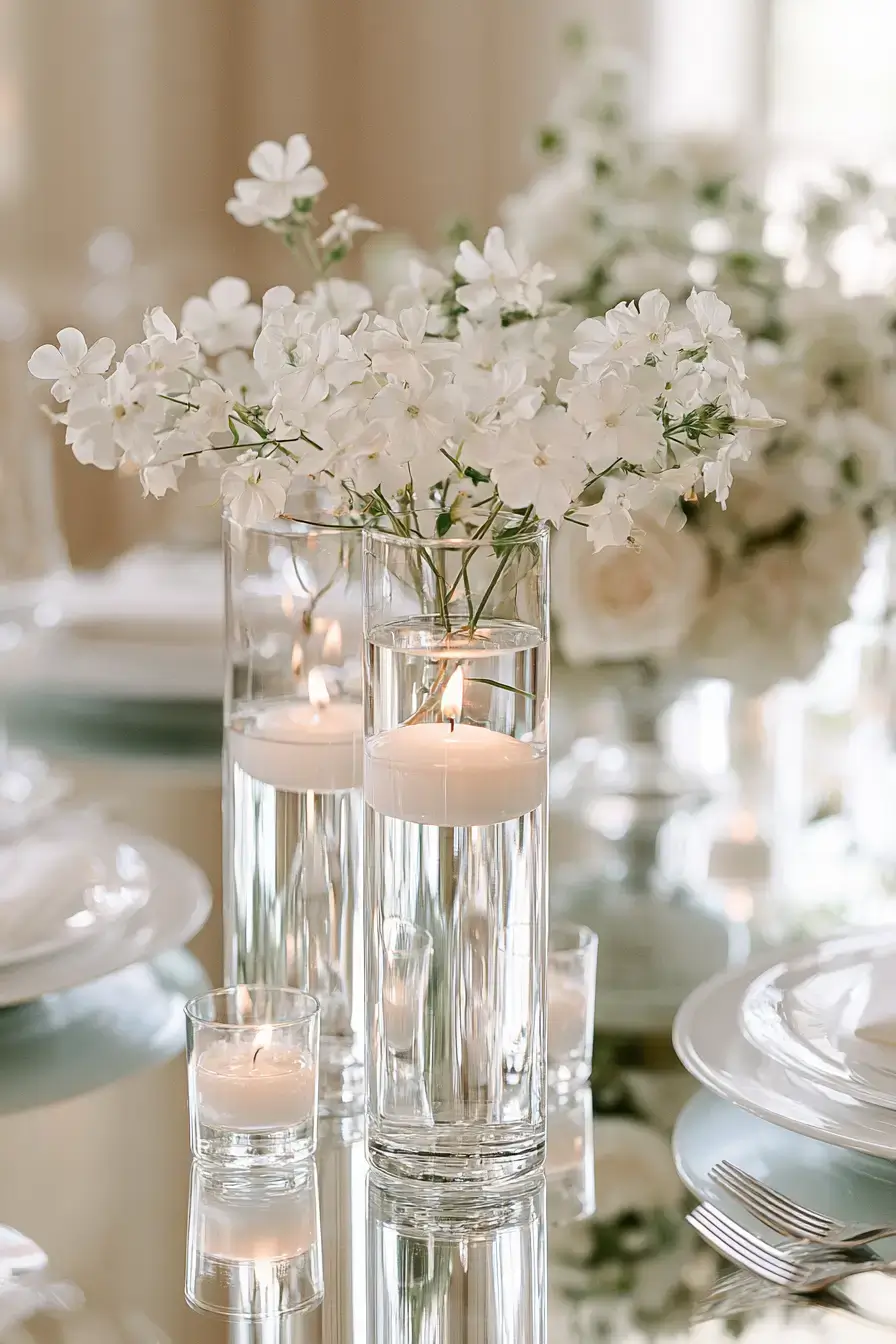 27 Gorgeous Bud Vase Wedding Centerpieces for Timeless Elegance