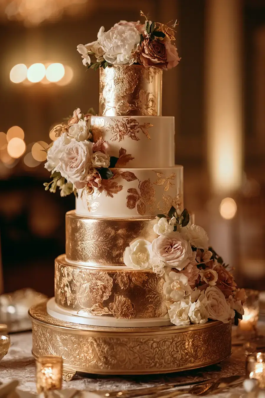 27 Stunning 4 Tier Wedding Cake Ideas for Every Wedding Style