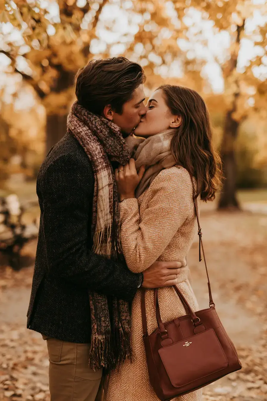 27 Romantic Fall Engagement Outfit Ideas for Couples