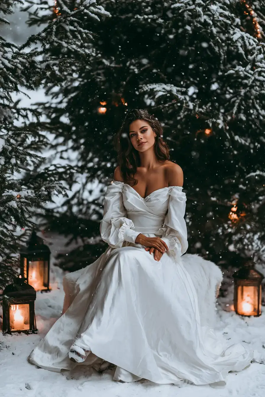 27 Elegant Satin Wedding Dresses with Sleeves for Your Dream Wedding
