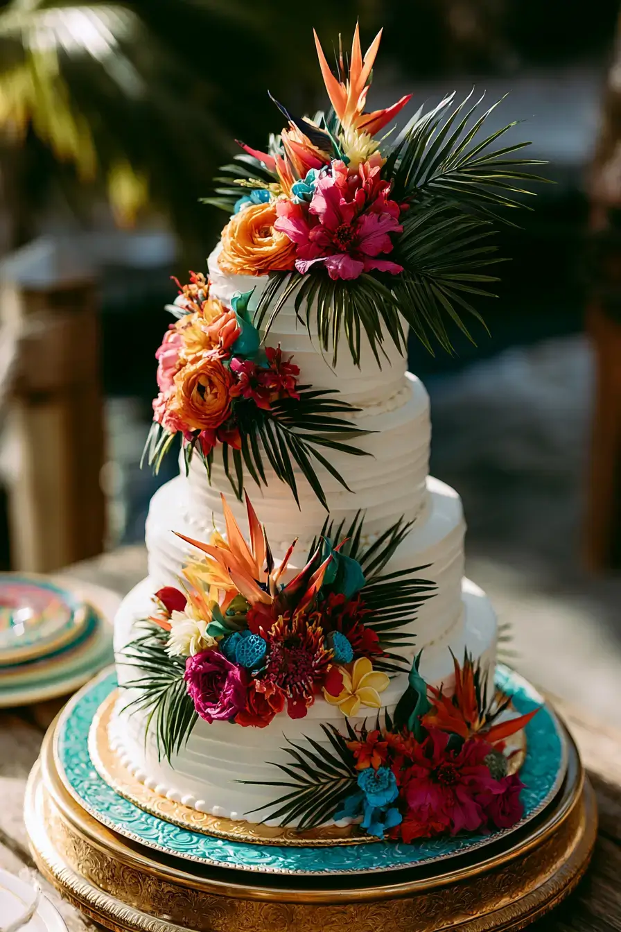 27 Stunning 4 Tier Wedding Cake Ideas for Every Wedding Style