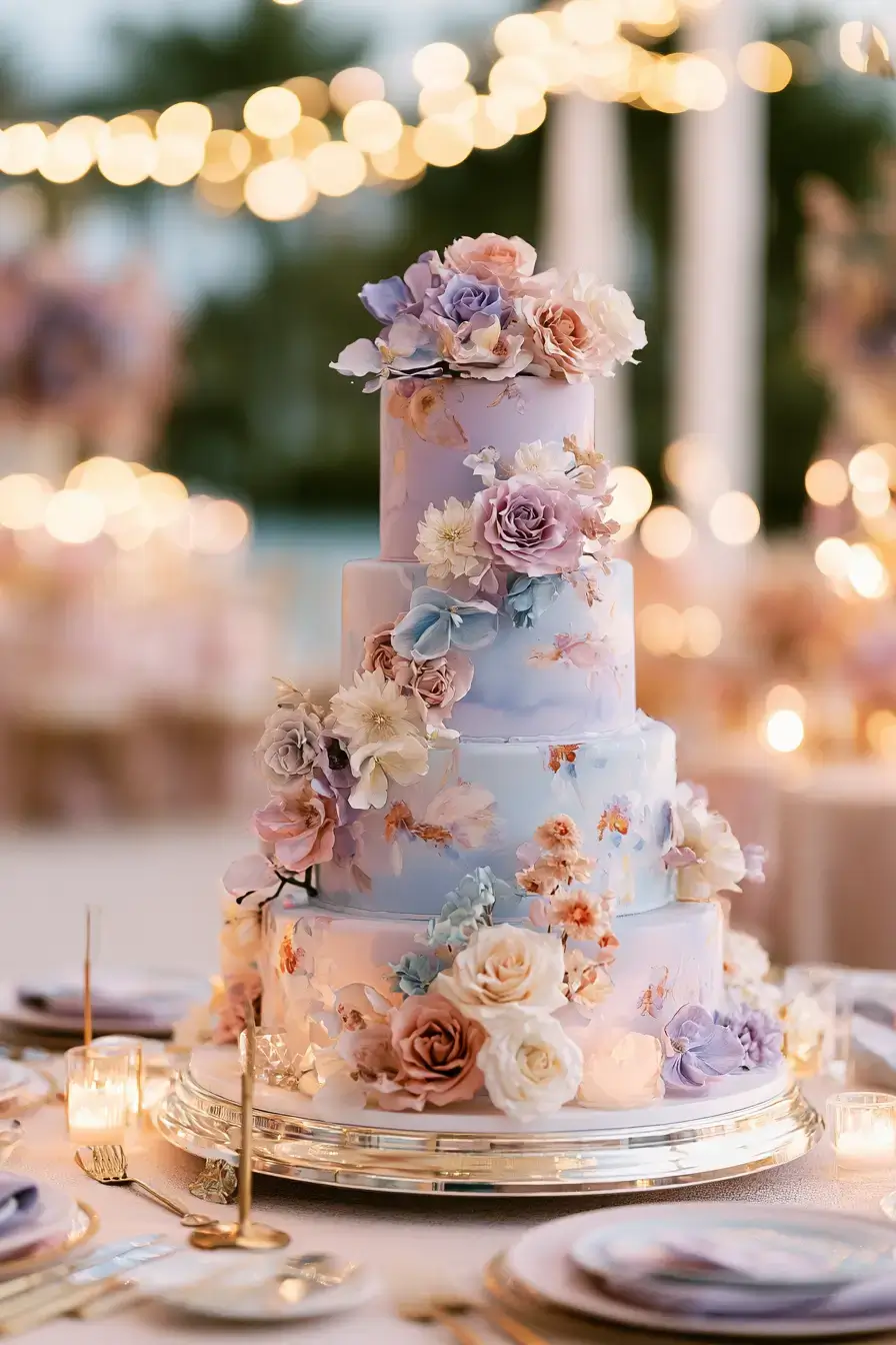 27 Stunning 4 Tier Wedding Cake Ideas for Every Wedding Style