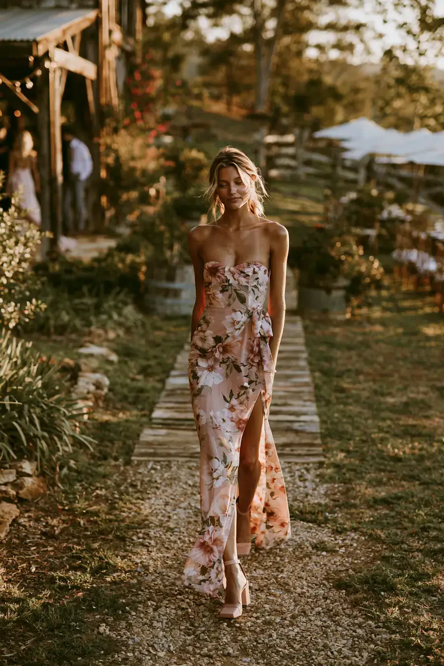 27 Stylish Barn Wedding Guest Outfit Ideas for Rustic Celebrations