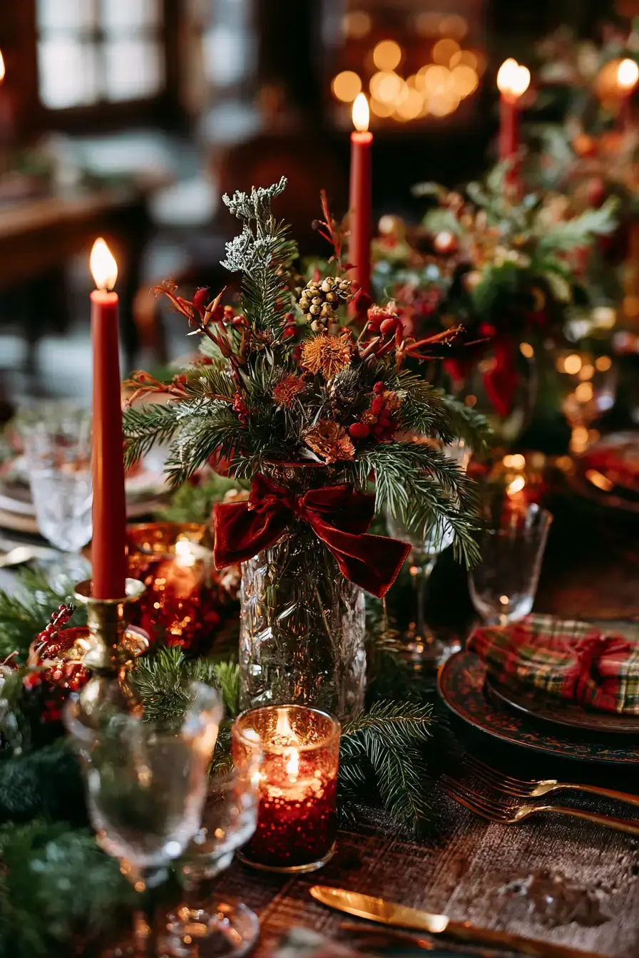 27 Christmas Wedding Centerpieces That Will Make Your Reception Magical
