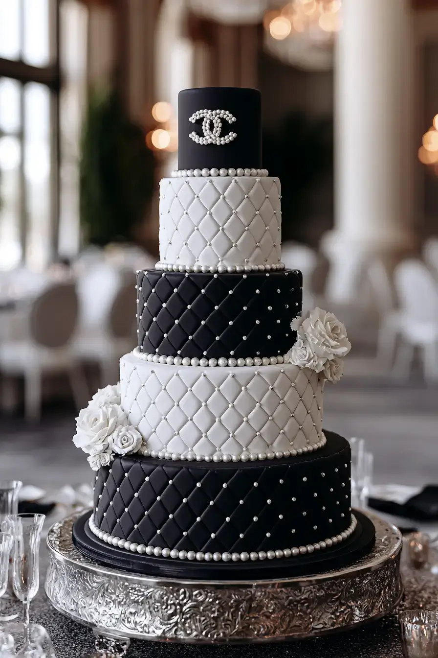 27 Stunning 4 Tier Wedding Cake Ideas for Every Wedding Style