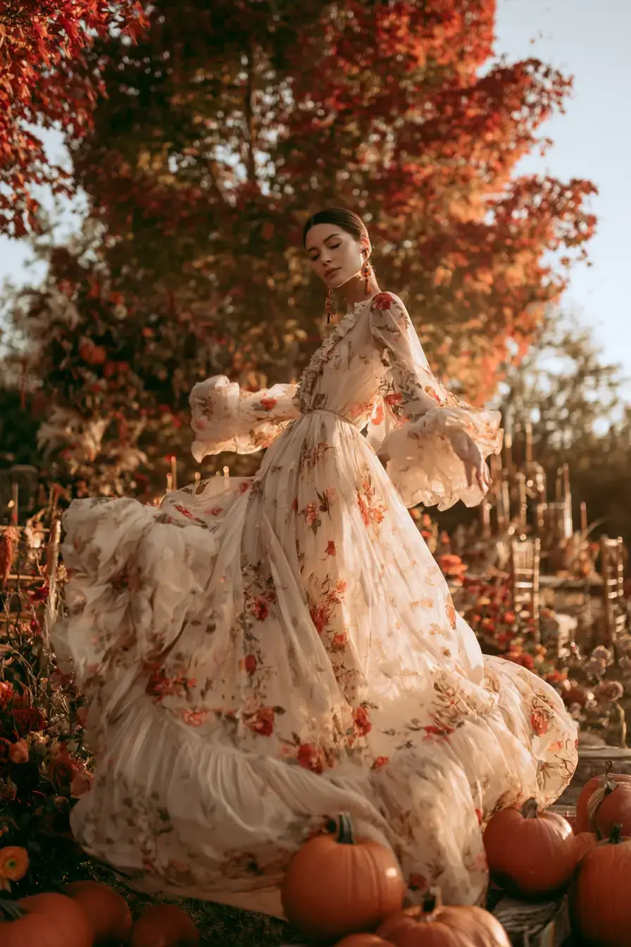 27 Beautiful October Wedding Guest Dress Outfits You'll Love