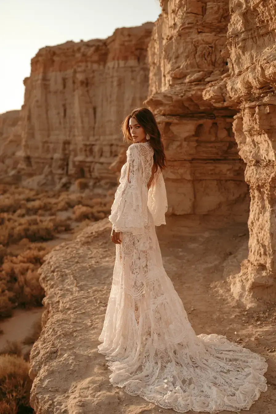 27 Gorgeous Bohemian Wedding Dresses to Inspire Your Big Day