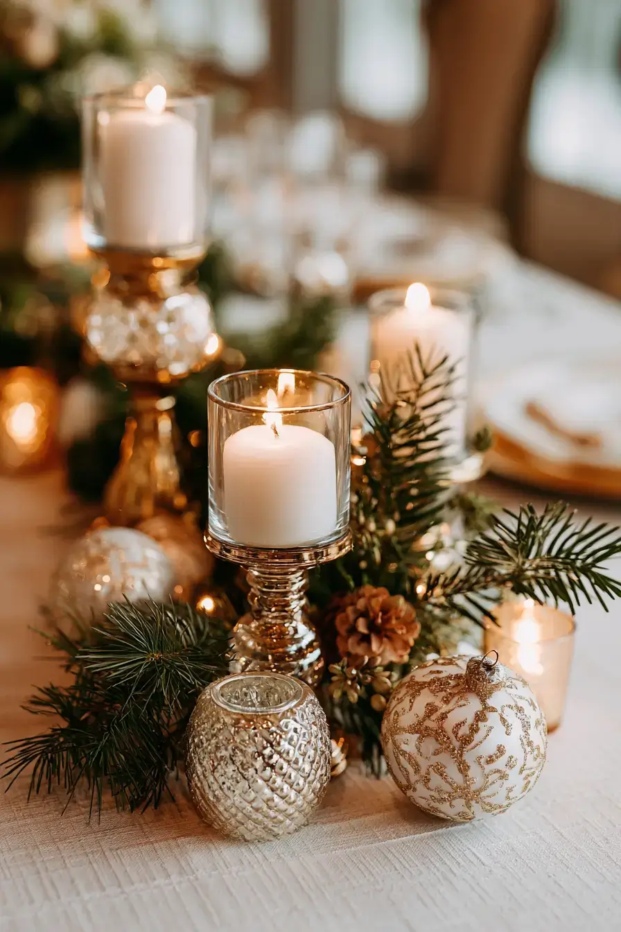27 Christmas Wedding Centerpieces That Will Make Your Reception Magical