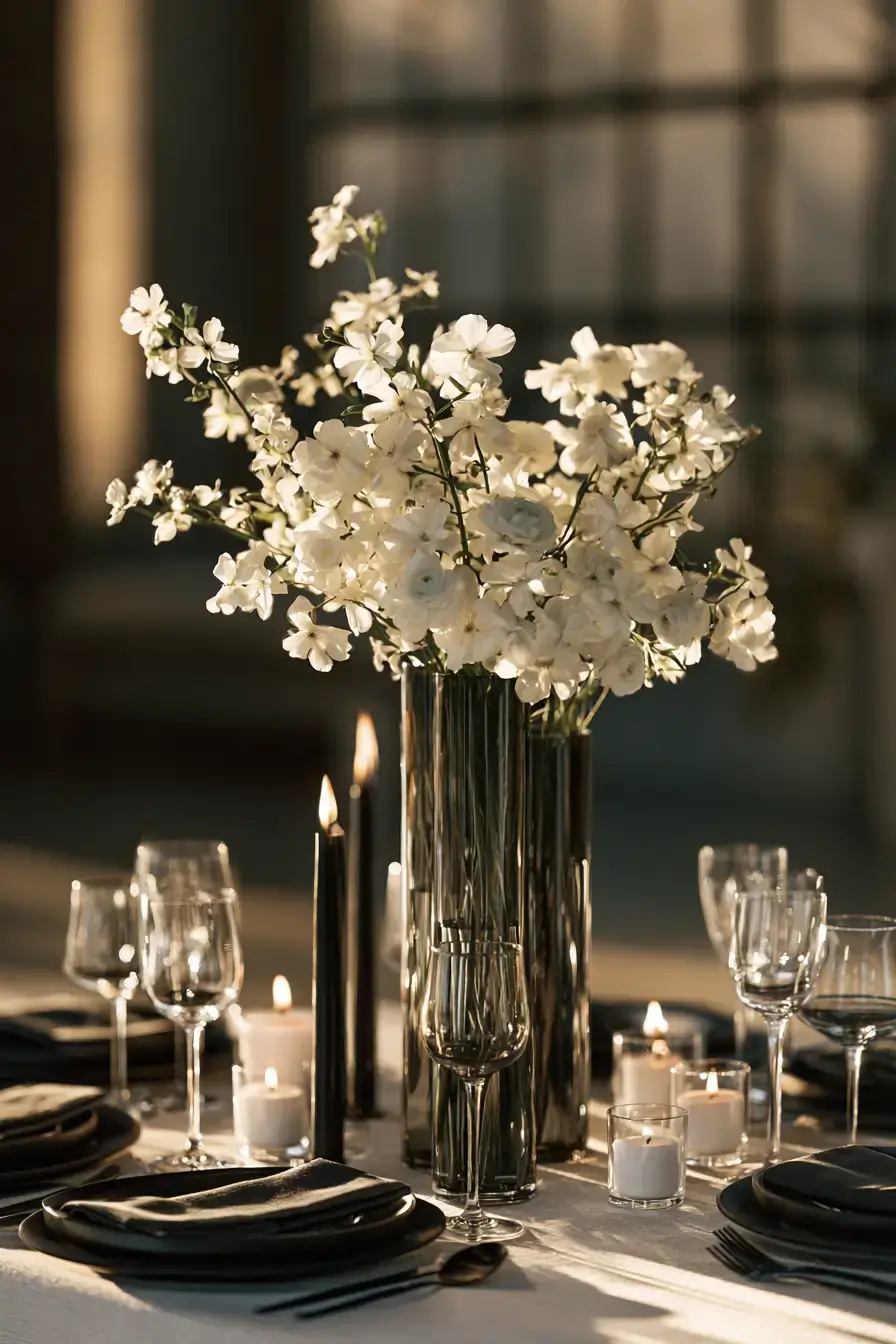 27 Gorgeous Bud Vase Wedding Centerpieces for Timeless Elegance