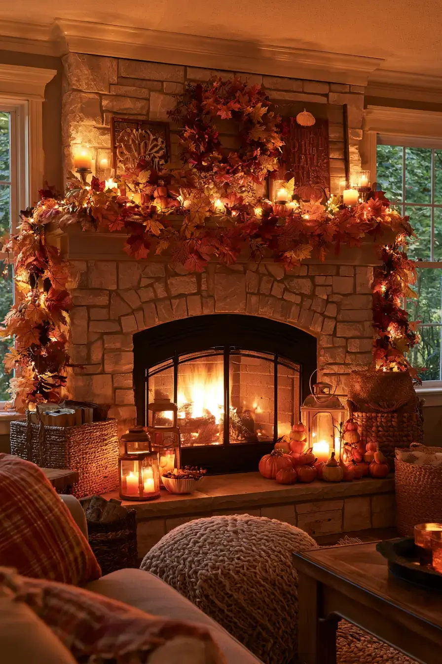 27 Rustic Thanksgiving Decoration Ideas for a Warm Fall Vibe