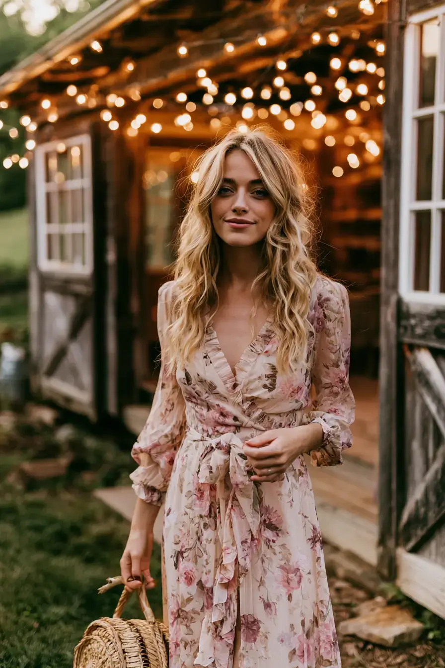 27 Stylish Barn Wedding Guest Outfit Ideas for Rustic Celebrations