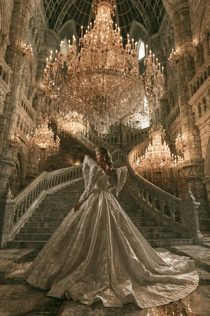 27 Elegant Satin Wedding Dresses with Sleeves for Your Dream Wedding