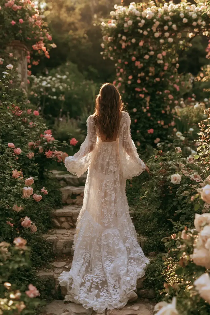 27 Gorgeous Bohemian Wedding Dresses to Inspire Your Big Day