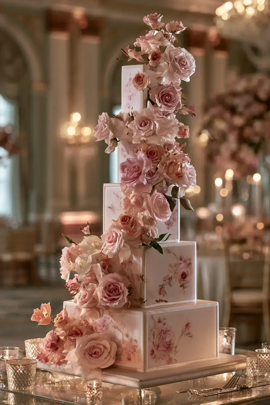 27 Stunning 4 Tier Wedding Cake Ideas for Every Wedding Style