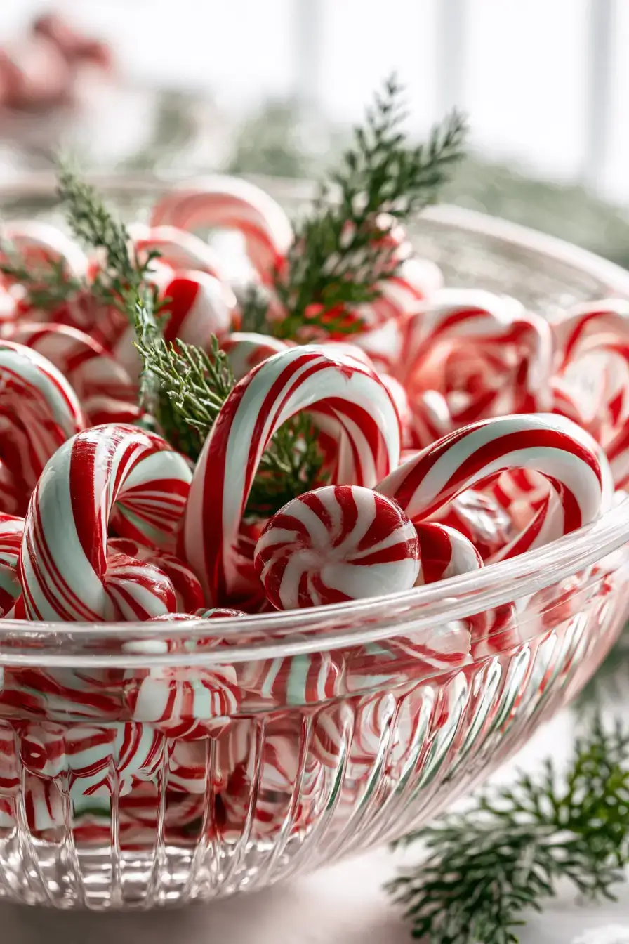 27 Candy Cane Centerpiece Ideas to Make Your Holiday Table Shine