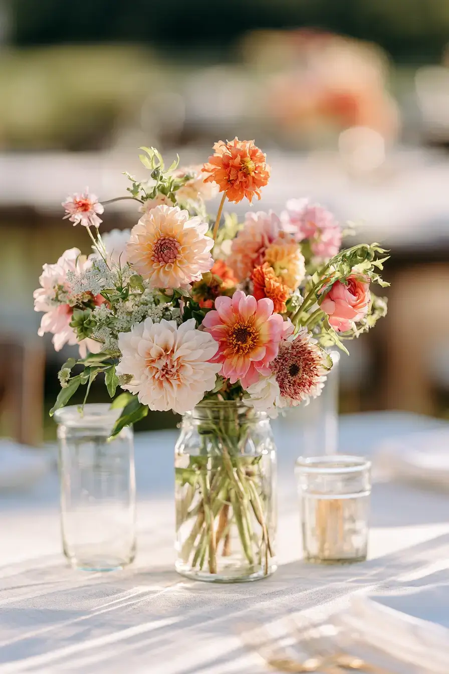 27 Gorgeous Bud Vase Wedding Centerpieces for Timeless Elegance