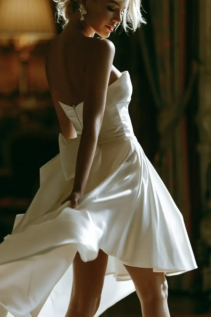 27 Trendy Mini Wedding Dresses for a Fashion Forward Wedding