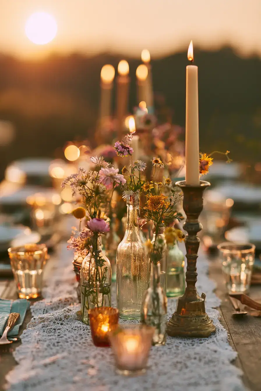 27 Gorgeous Bud Vase Wedding Centerpieces for Timeless Elegance
