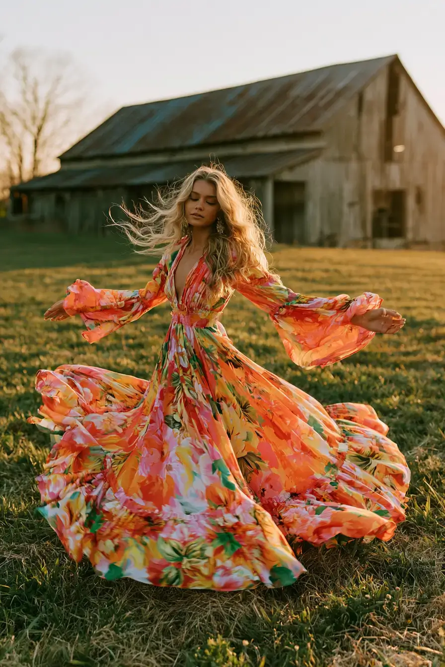 27 Stylish Barn Wedding Guest Outfit Ideas for Rustic Celebrations
