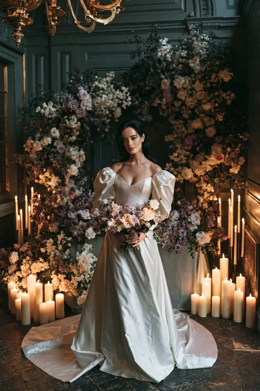 27 Elegant Satin Wedding Dresses with Sleeves for Your Dream Wedding