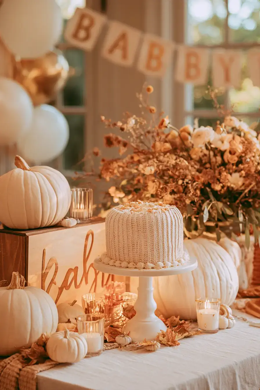 27 Charming Fall Baby Shower Themes for October