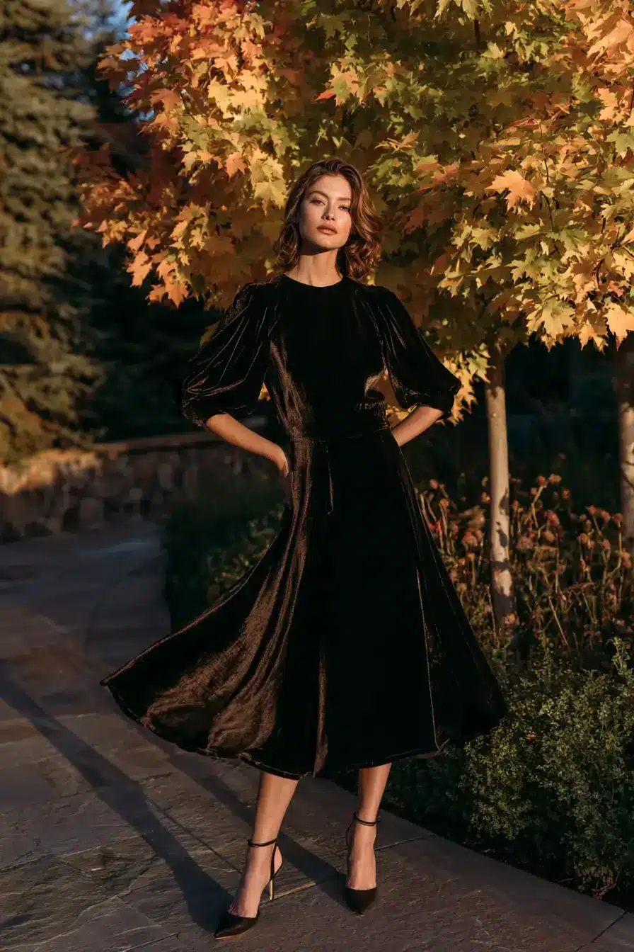 27 Beautiful October Wedding Guest Dress Outfits You'll Love