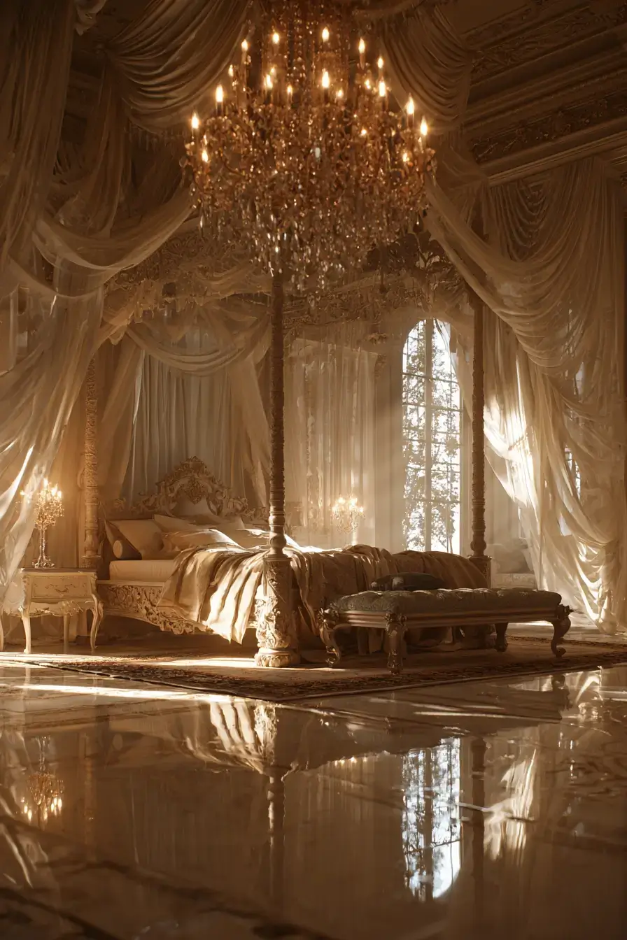 27 Timeless Fantasy Royal Bedroom Ideas for Classic Elegance