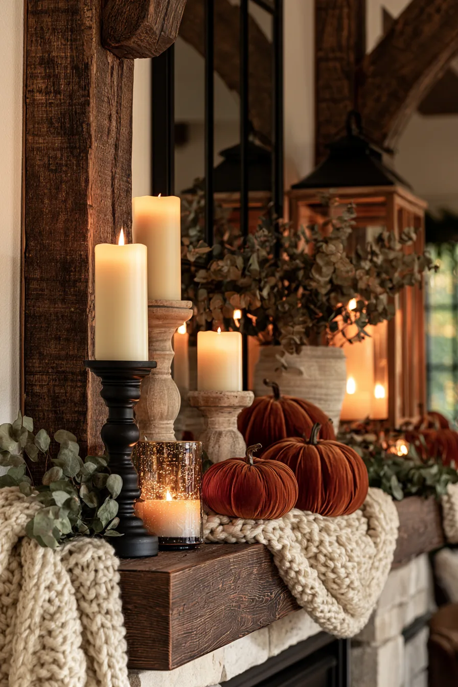 27 Creative Halloween Mantle Decor Ideas