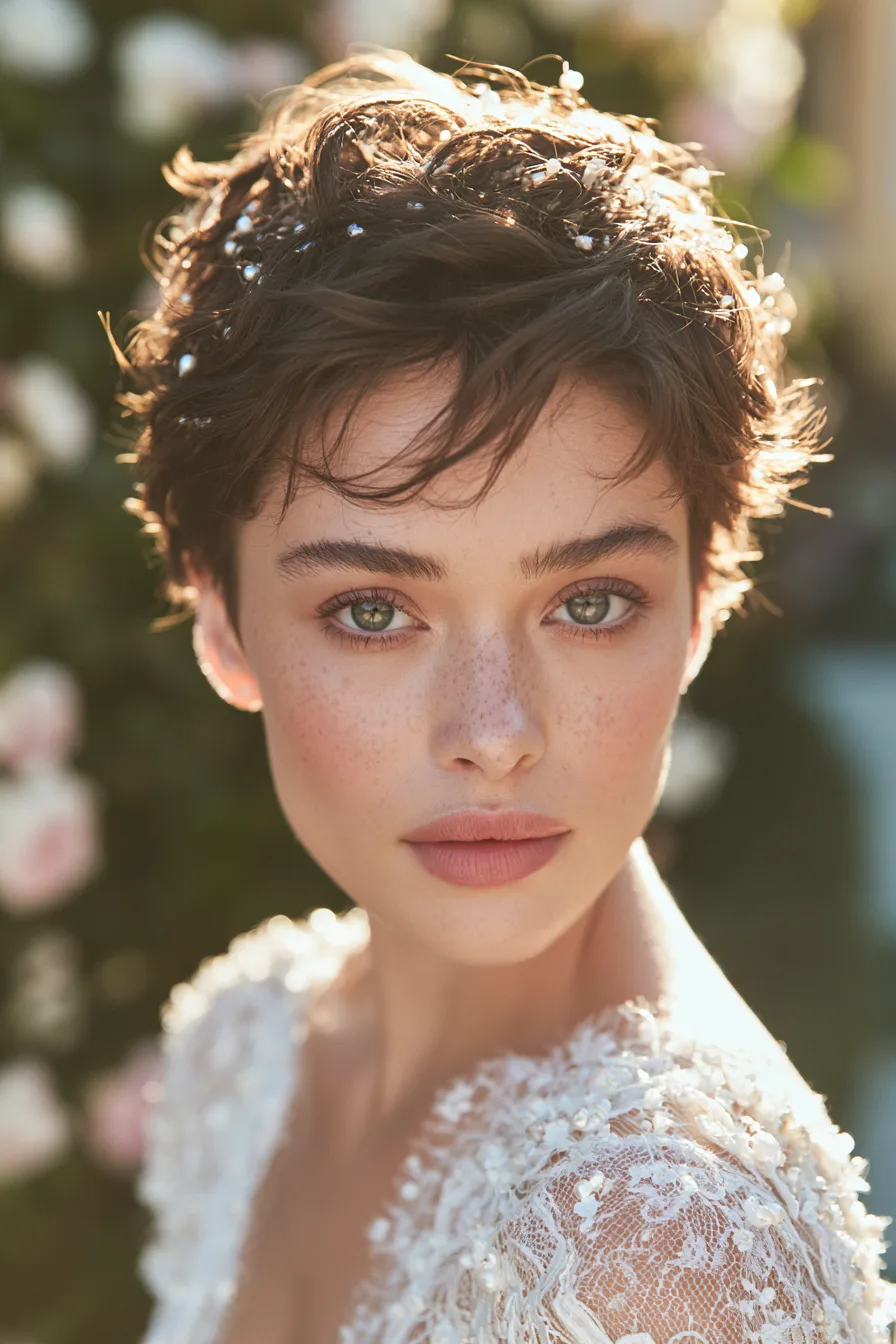 27 Wedding Hairstyles for Short Hair That Look Stunning