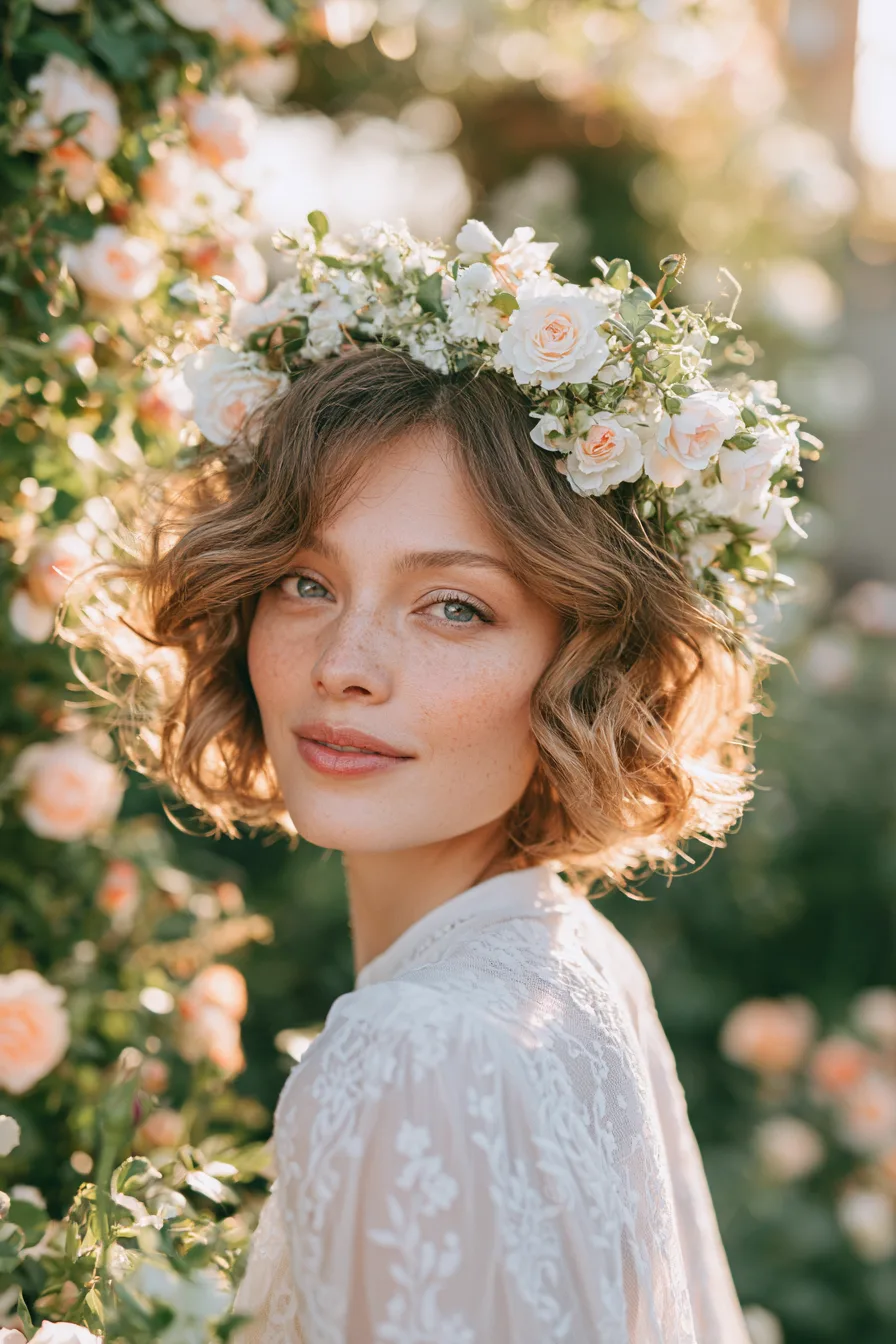 27 Wedding Hairstyles for Short Hair That Look Stunning
