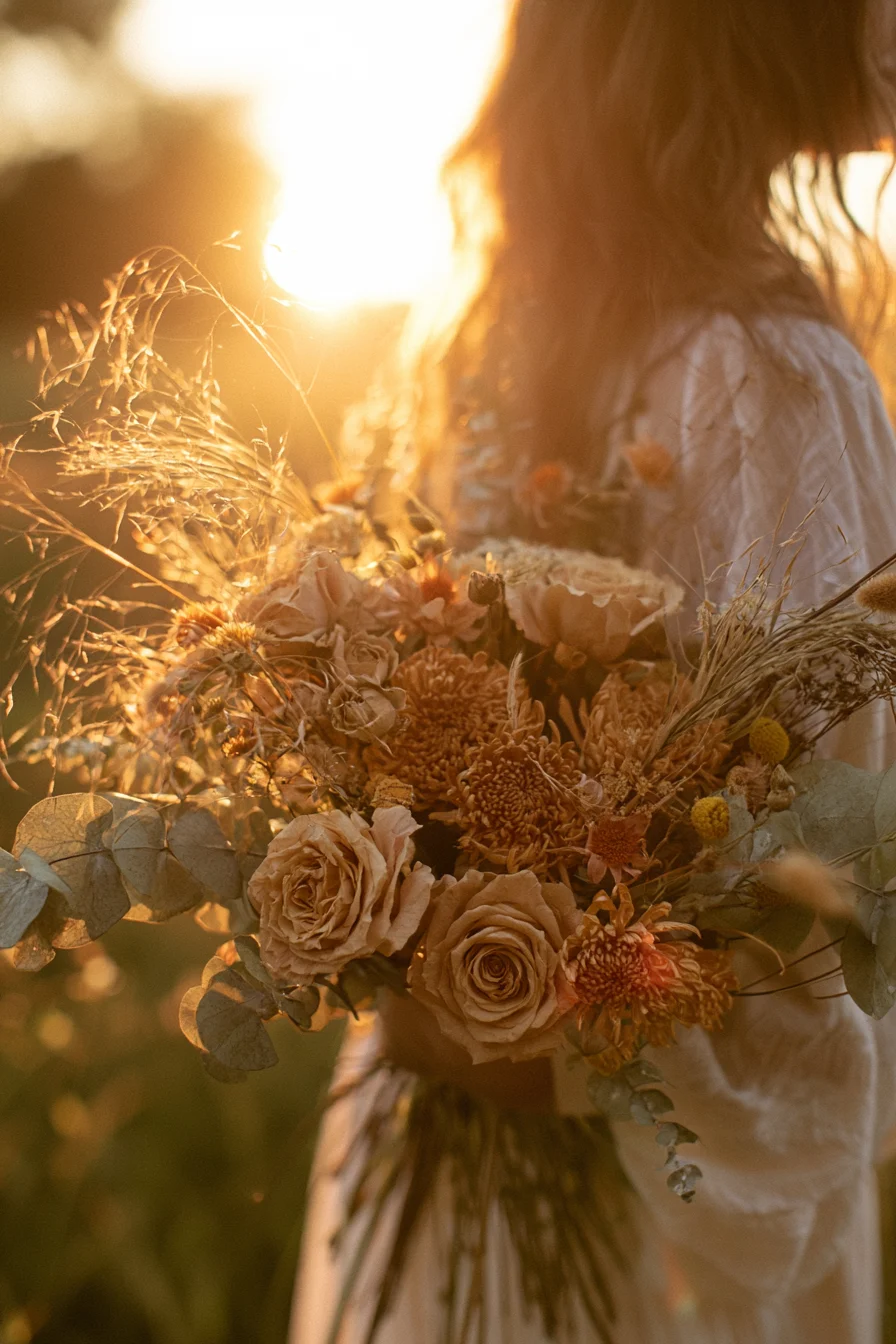27 Dreamy Fall Wedding Flower Ideas