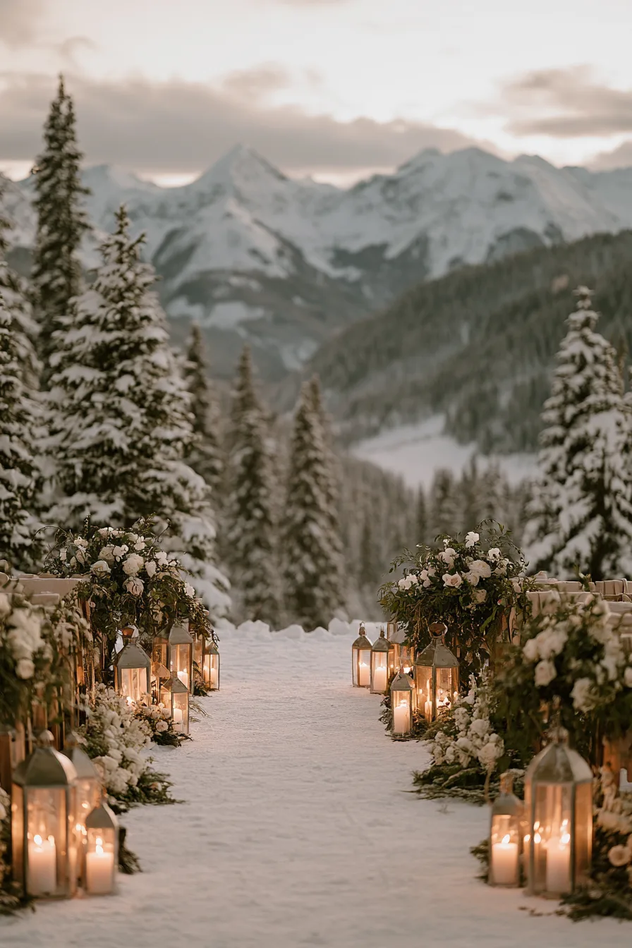 27 Romantic Cozy Winter Wedding Ideas