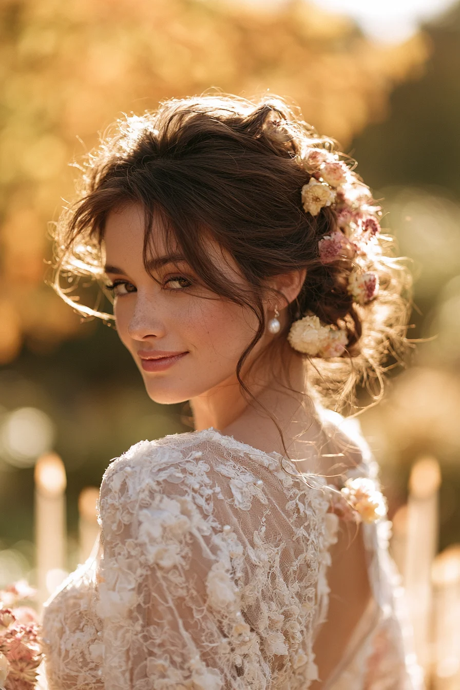 27 Timeless Fall Wedding Hairstyles For Elegant Brides