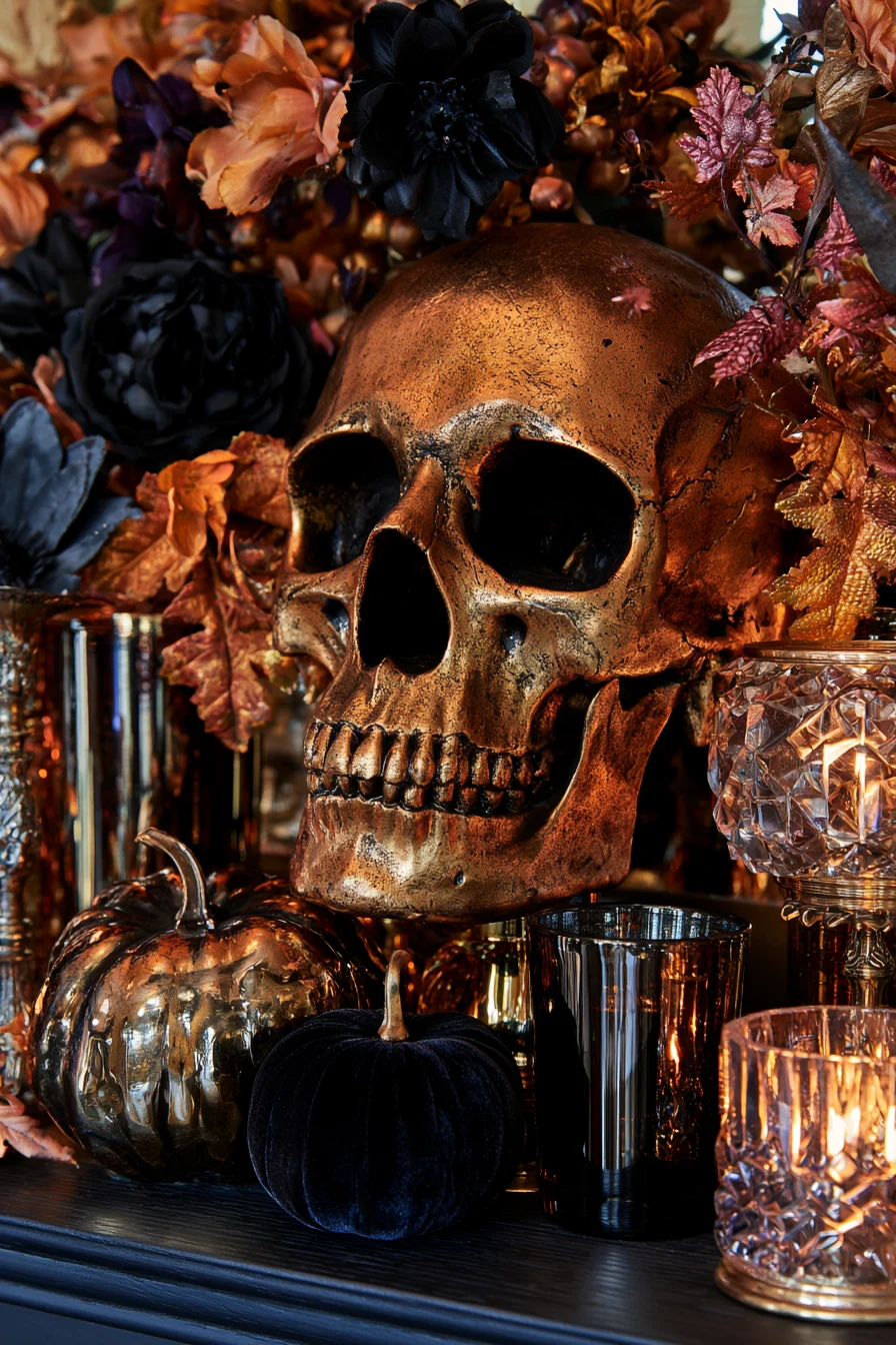 27 Creative Halloween Mantle Decor Ideas